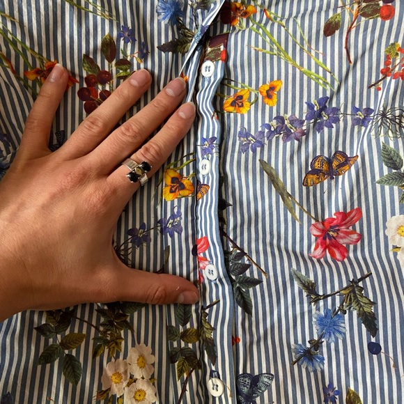 COPY - Bailey 44 Off shoulder floral top - Picture 6 of 8